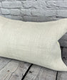 16 x 24 Hemp Pillow Turkish Cushion Natural White Pillow Cushion Cover #6162