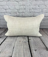 16 x 24 Hemp Pillow Turkish Cushion Natural White Pillow Cushion Cover #6188