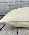 16 x 24 Hemp Pillow Turkish Cushion Natural White Pillow Cushion Cover #6188