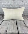 16 x 24 Hemp Pillow Turkish Cushion Natural White Pillow Cushion Cover #6161