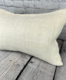 16 x 24 Hemp Pillow Turkish Cushion Natural White Pillow Cushion Cover #6161