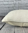 16 x 24 Hemp Pillow Turkish Cushion Natural White Pillow Cushion Cover #6161