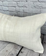 16 x 24 Hemp Pillow Turkish Cushion Natural White Pillow Cushion Cover #6191