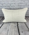 16 x 24 Hemp Pillow Turkish Cushion Natural White Pillow Cushion Cover #6169
