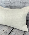 16 x 24 Hemp Pillow Turkish Cushion Natural White Pillow Cushion Cover #6169