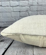 16 x 24 Hemp Pillow Turkish Cushion Natural White Pillow Cushion Cover #6169