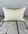 16 x 24 Hemp Pillow Turkish Cushion Natural White Pillow Cushion Cover #6189