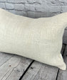 16 x 24 Hemp Pillow Turkish Cushion Natural White Pillow Cushion Cover #6189