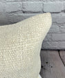 16 x 24 Hemp Pillow Turkish Cushion Natural White Pillow Cushion Cover #6189