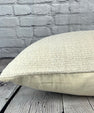 16 x 24 Hemp Pillow Turkish Cushion Natural White Pillow Cushion Cover #6189