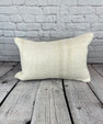 16 x 24 Hemp Pillow Turkish Cushion Natural White Pillow Cushion Cover #6207