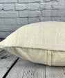 16 x 24 Hemp Pillow Turkish Cushion Natural White Pillow Cushion Cover #6207