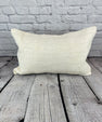 16 x 24 Hemp Pillow Turkish Cushion Natural White Pillow Cushion Cover #6206