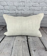16 x 24 Hemp Pillow Turkish Cushion Natural White Pillow Cushion Cover #6143