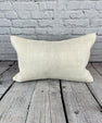 16 x 24 Hemp Pillow Turkish Cushion Natural White Pillow Cushion Cover #6144