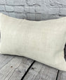 16 x 24 Hemp Pillow Turkish Cushion Natural White Pillow Cushion Cover #6144