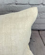 16 x 24 Hemp Pillow Turkish Cushion Natural White Pillow Cushion Cover #6144