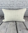 16 x 24 Hemp Pillow Turkish Cushion Natural White Pillow Cushion Cover #6152
