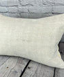 16 x 24 Hemp Pillow Turkish Cushion Natural White Pillow Cushion Cover #6152