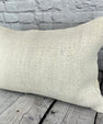 16 x 24 Hemp Pillow Turkish Cushion Natural White Pillow Cushion Cover #6145