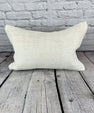16 x 24 Hemp Pillow Turkish Cushion Natural White Pillow Cushion Cover #6150