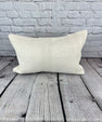16 x 24 Hemp Pillow Turkish Cushion Natural White Pillow Cushion Cover #6149