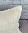 16 x 24 Hemp Pillow Turkish Cushion Natural White Pillow Cushion Cover #6149
