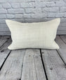 16 x 24 Hemp Pillow Turkish Cushion Natural White Pillow Cushion Cover #6148