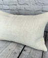 16 x 24 Hemp Pillow Turkish Cushion Natural White Pillow Cushion Cover #6148