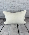16 x 24 Hemp Pillow Turkish Cushion Natural White Pillow Cushion Cover #6147