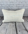 16 x 24 Hemp Pillow Turkish Cushion Natural White Pillow Cushion Cover #6125