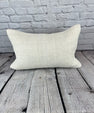 16 x 24 Hemp Pillow Turkish Cushion Natural White Pillow Cushion Cover #6184