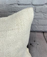 16 x 24 Hemp Pillow Turkish Cushion Natural White Pillow Cushion Cover #6184