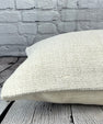 16 x 24 Hemp Pillow Turkish Cushion Natural White Pillow Cushion Cover #6184