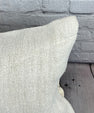 16 x 24 Hemp Pillow Turkish Cushion Natural White Pillow Cushion Cover #6117