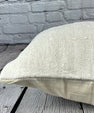 16 x 24 Hemp Pillow Turkish Cushion Natural White Pillow Cushion Cover #6117