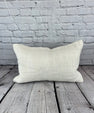 16 x 24 Hemp Pillow Turkish Cushion Natural White Pillow Cushion Cover #6118