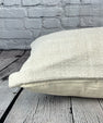 16 x 24 Hemp Pillow Turkish Cushion Natural White Pillow Cushion Cover #6135