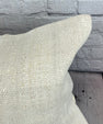 16 x 24 Hemp Pillow Turkish Cushion Natural White Pillow Cushion Cover #6134