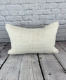16 x 24 Hemp Pillow Turkish Cushion Natural White Pillow Cushion Cover #6136