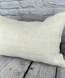 16 x 24 Hemp Pillow Turkish Cushion Natural White Pillow Cushion Cover #6136