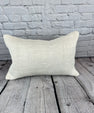 16 x 24 Hemp Pillow Turkish Cushion Natural White Pillow Cushion Cover #6098