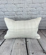 16 x 24 Hemp Pillow Turkish Cushion Natural White Pillow Cushion Cover #6155