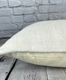 16 x 24 Hemp Pillow Turkish Cushion Natural White Pillow Cushion Cover #6155