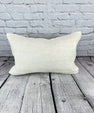 16 x 24 Hemp Pillow Turkish Cushion Natural White Pillow Cushion Cover #6175