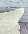 16 x 24 Hemp Pillow Turkish Cushion Natural White Pillow Cushion Cover #6175