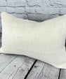 16 x 24 Hemp Pillow Turkish Cushion Natural White Pillow Cushion Cover #6174