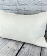 16 x 24 Hemp Pillow Turkish Cushion Natural White Pillow Cushion Cover #6154