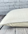 16 x 24 Hemp Pillow Turkish Cushion Natural White Pillow Cushion Cover #6154