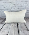16 x 24 Hemp Pillow Turkish Cushion Natural White Pillow Cushion Cover #6173